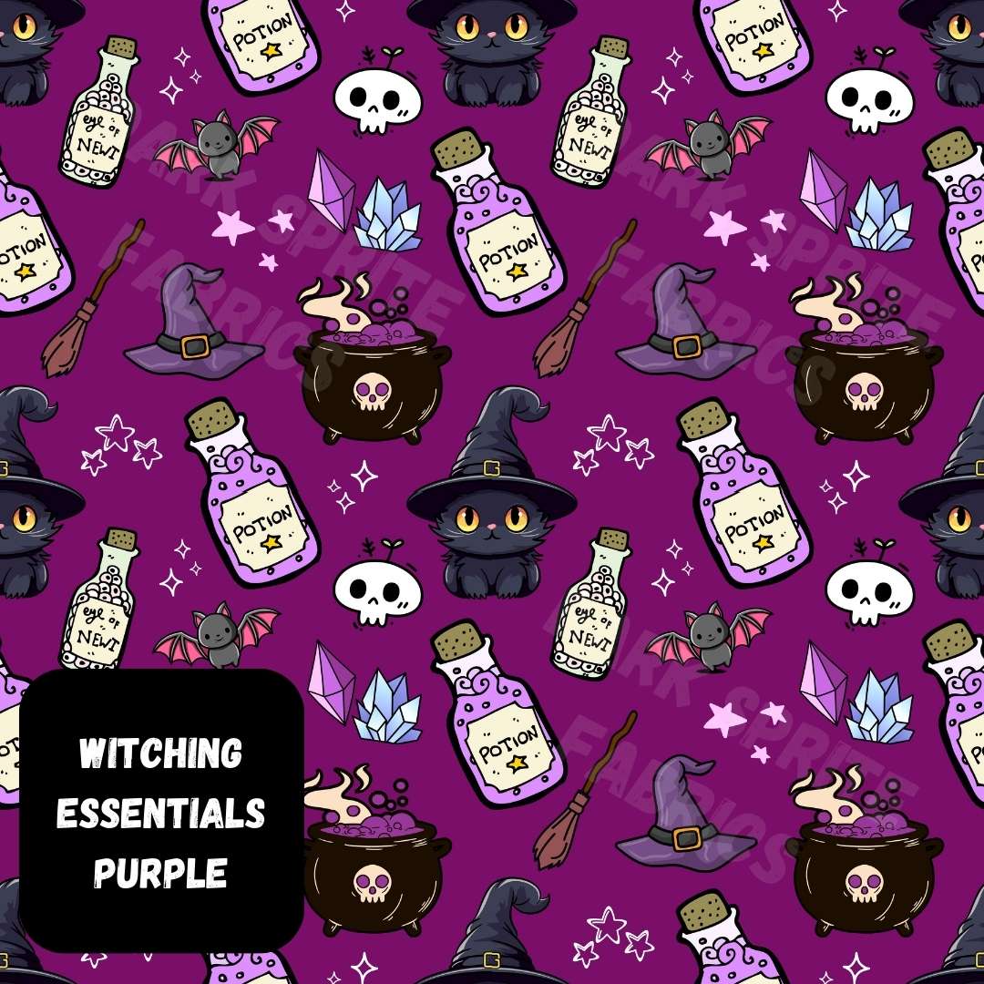 *PRE-ORDER* Witching Essentials Purple Fabric 20+ bases *EXCLUSIVE*