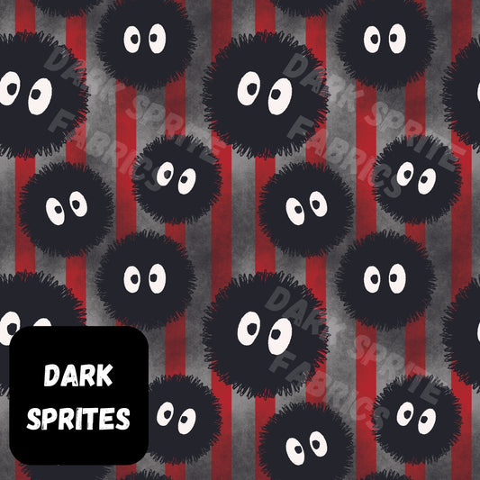 *PRE-ORDER* Dark Sprites Fabric 20+ bases *Exclusive Colourway Print^