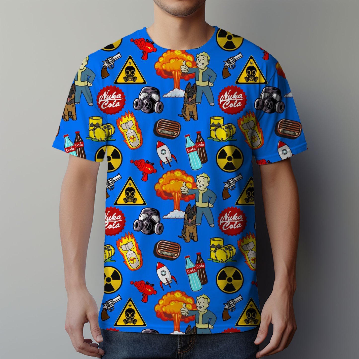 *PRE-ORDER* Nuclear Fallout Blue Fabric *EXCLUSIVE* 20+ bases!