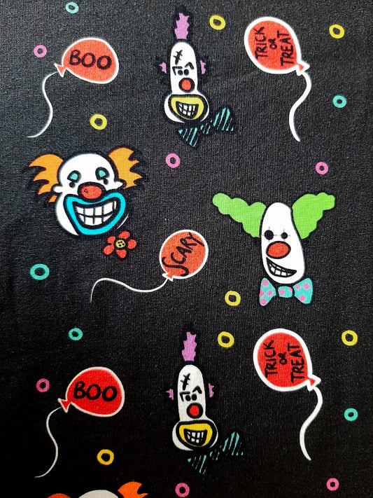 Clown Creeps CL Jersey *EXCLUSIVE* by the half metre