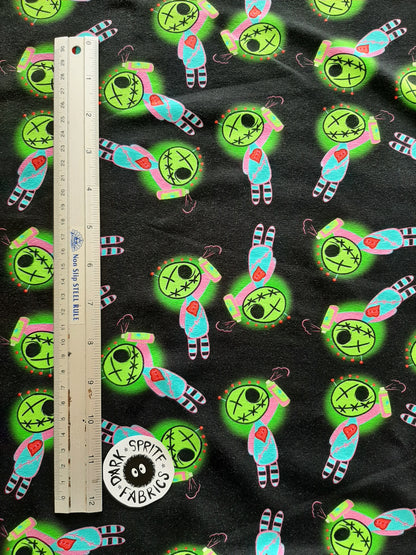 Graffiti Dolls *Exclusive Print* Cotton Jersey by the half metre