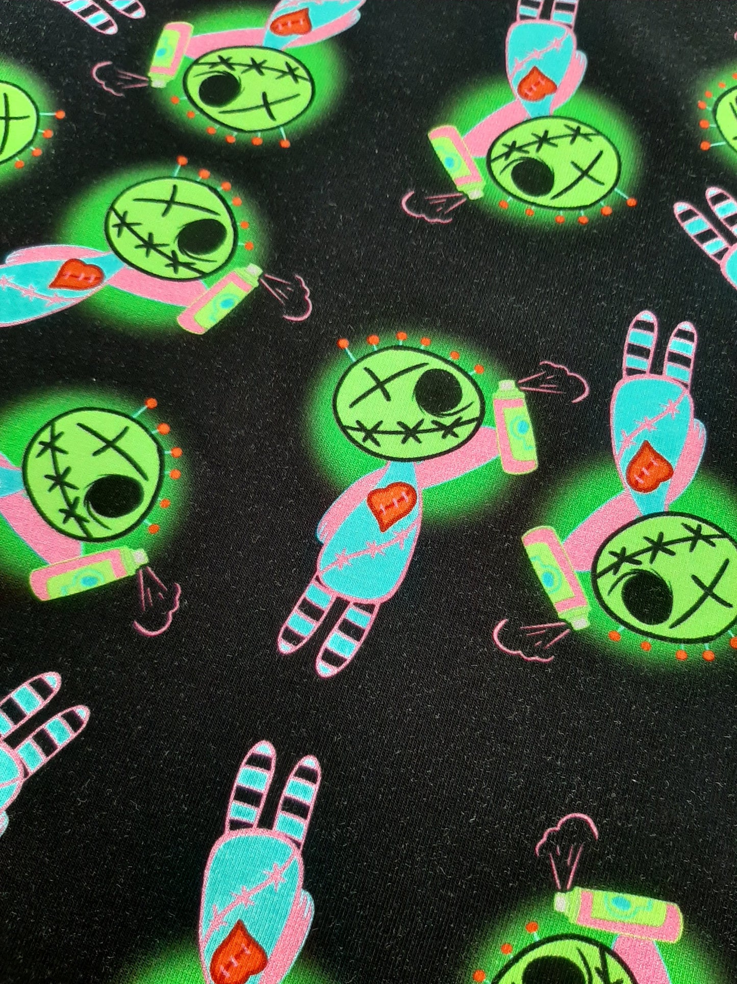 Graffiti Dolls *Exclusive Print* Cotton Jersey by the half metre