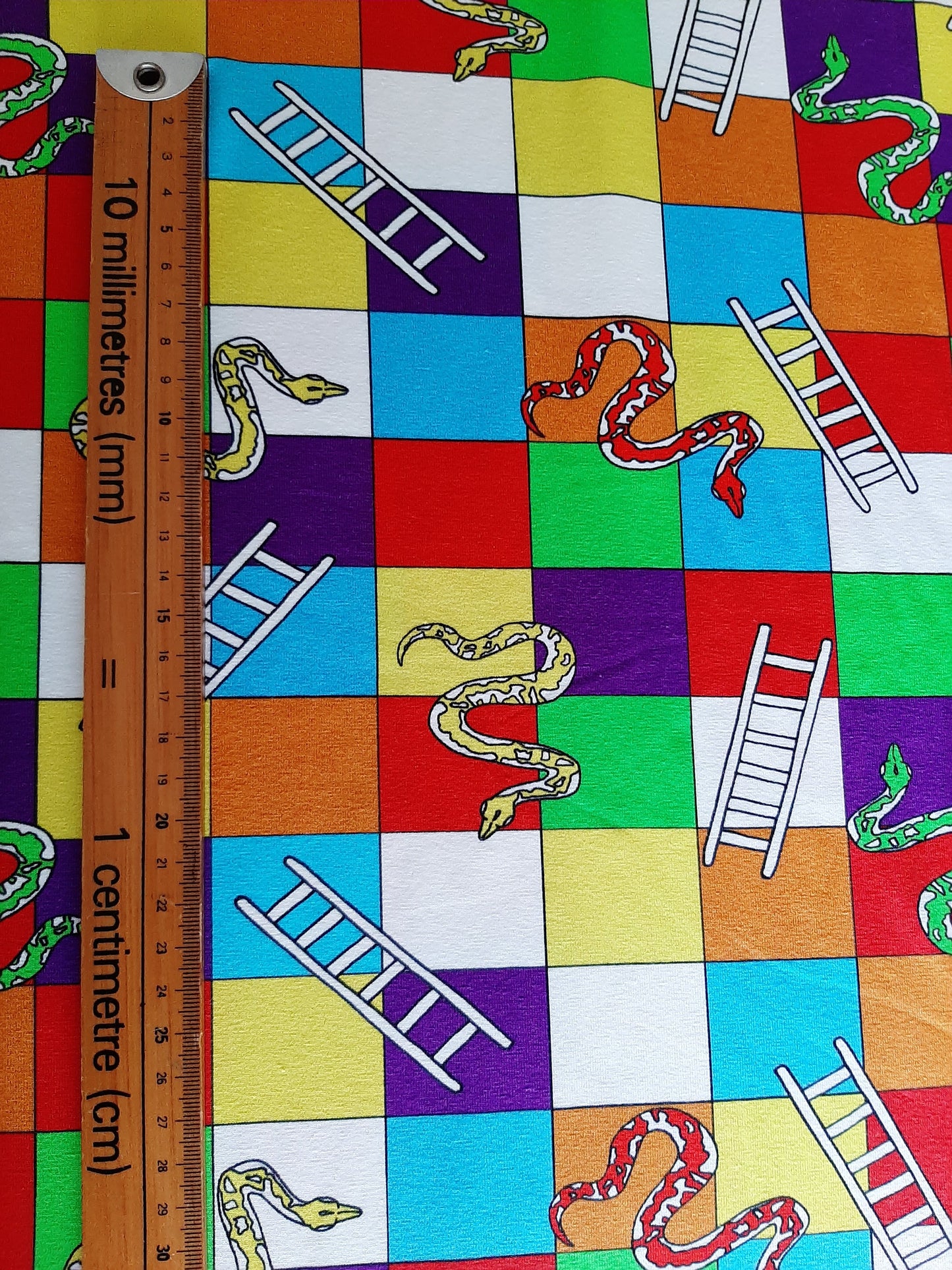 *BOLT END* Snakes & Ladders Organic CL jersey - 70cm